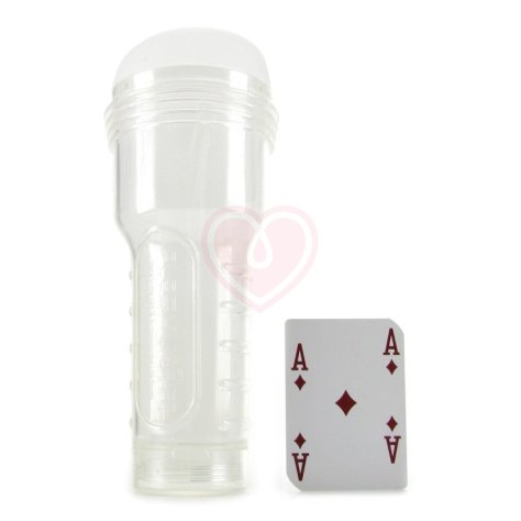 Мастурбатор Fleshlight Ice Lady Crystal вагина в прозрачном корпусе фото 5