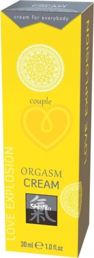 Возбуждающий крем для пар Shiatsu Orgasm Cream 30 мл фото 2