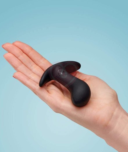 Анальная пробка с загнутым кончиком Fun Factory Bootie Small Anal Toy чёрная фото 3