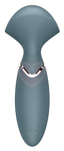 Мини-вибромассажер Satisfyer Mini Wand-er серый фото 3