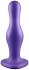 Изогнутый фаллоимитатор Strap-On-Me Dildo Plug Curvy размер S 12,5 см фиолетовый фото 3