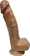 Реалистичный фаллоимитатор на присоске Silexd Model 1 Premium Real Skin телесный 21 см
