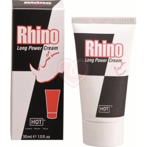 Крем Hot Rhino продлевающий эрекцию 30 мл фото 1