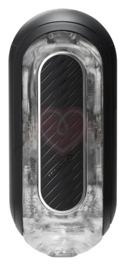 Мастурбатор Tenga Flip Zero Gravity EV с вибрацией черный фото 1