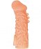 Насадка с бугорками и отверстием для мошонки Kokos Cock Sleeve CS007-L фото 1