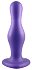 Изогнутый фаллоимитатор Strap-On-Me Dildo Plug Curvy размер L 15 см фиолетовый фото 2