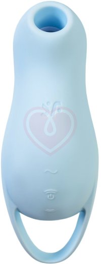 Вакуумый вибростимулятор клитора Satisfyer Pocket Pro 1 голубой фото 1