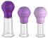 Вакуумные присоски Nipple Enhancer Set фиолетовые фото 1