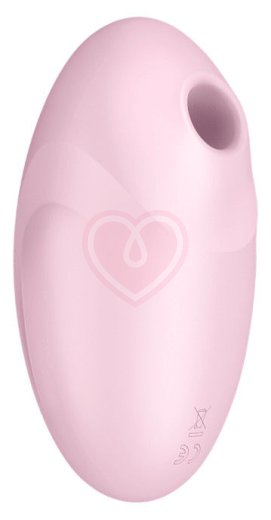 Вакуумный стимулятор с вибрацией Satisfyer Vulva Lover 3 розовый фото 1