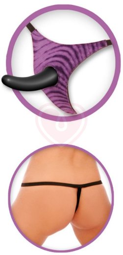 Анальный страпон с вибрацией Vibrating Strap-On For Him фото 5