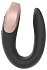 Вибратор для пар Satisfyer Double Love с пультом управления и приложением чёрный фото 3