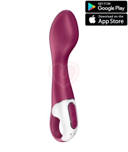 Вибратор Satisfyer Hot Spot для зоны G с функцией нагрева и приложением фото 1