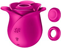 Вакуумный стимулятор Satisfyer Pro 2 Modern Blossom с дополнительной насадкой розовый