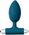 Анальная вибропробка со смещенным центром тяжести Spice it up New Edition Perfection зеленая фото 1