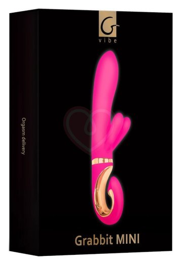 Вибратор Gvibe Grabbit Mini с клиторальным стимулятором фото 2