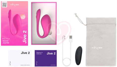 Вибратор We-Vibe Jive 2 с дистанционным управлением розовый фото 8
