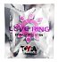 Кольцо эрекционное Toyfa Love Ring снежинка розовое фото 2