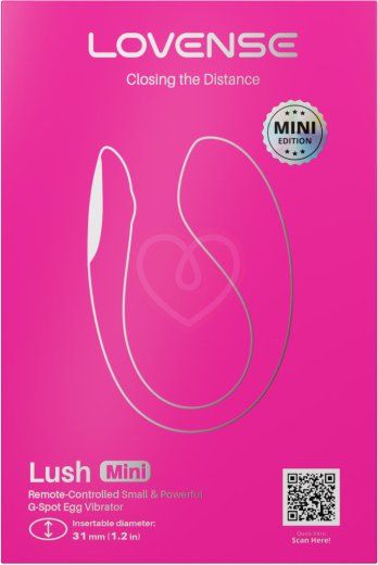 Виброяйцо Lovense Lush Mini с управлением через приложение фото 7