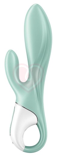 Расширяющийся вибратор Satisfyer Air Pump Bunny 5 с приложением фото 2