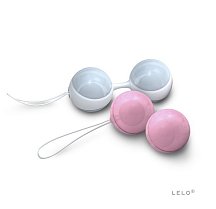 Вагинальные шарики LELO Luna Beads Mini розовые и голубые