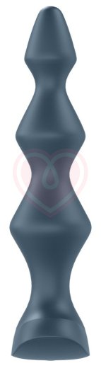 Анальный вибростимулятор Satisfyer Lolli Plug 1 серый фото 3
