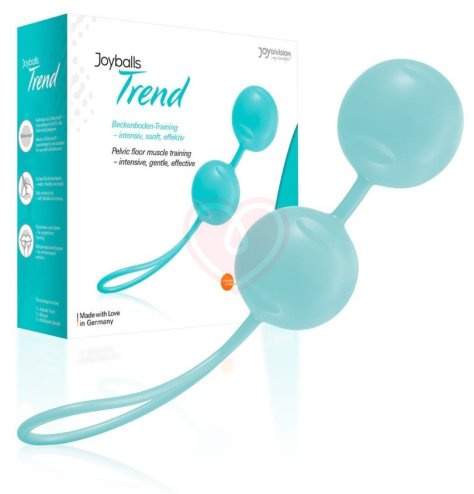 Вагинальные шарики Joyballs Trend матовые мятные фото 2