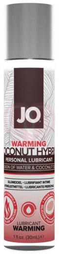 Разогревающий лубрикант с кокосовым маслом System JO Hybrid Lubricant Warming 30 мл фото 1