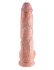 Фаллоимитатор на присоске с мошонкой King Cock with Balls 25 см телесный фото 2