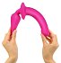 Двусторонний фаллоимитатор Strap-On-Me Switch Plug-In Semi-Realistic Dildo S розовый фото 2