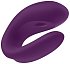 Вибратор для пар с управлением от приложения Satisfyer Double Joy фиолетовый фото 6