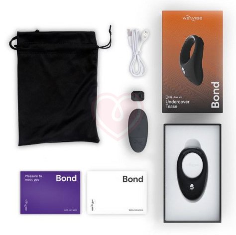 Эрекционное виброкольцо We-Vibe Bond с пультом и приложением фото 2