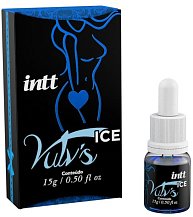 Стимулирующий клиторальный гель Intt Vulv's Ice с температурным эффектом 15 г