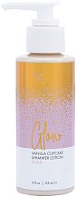 Мерцающий лосьон для тела CG Glow Vanilla Cupcake Shimmer Lotion с золотыми блестками и запахом вани