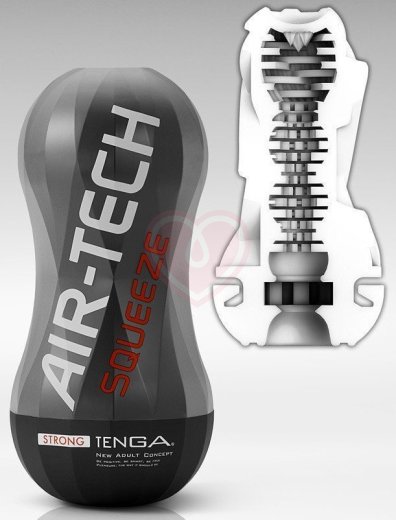 Гибкий мастурбатор Tenga Air-Tech Squeeze Strong фото 3