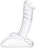 Стеклянный фаллоимитатор на подставке Rideable Standing Glass Cock With Stability Base фото 7