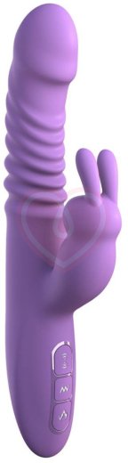 Вибратор-кролик с вращением и нагревом Her Thrusting Rabbit cиреневый фото 1