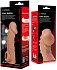 Насадка с пупырышками и отверстием для мошонки Kokos Cock Sleeve CS002-L фото 2