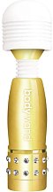 Мини-массажер с кристаллами BodyWand Gold Edition золотой