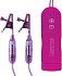 Виброзажимы для сосков с пультом Remote Control Vibrating Nipple Clips розовые фото 1