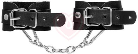 Наручники-браслеты со скругленными углами Pecado BDSM черные фото 7