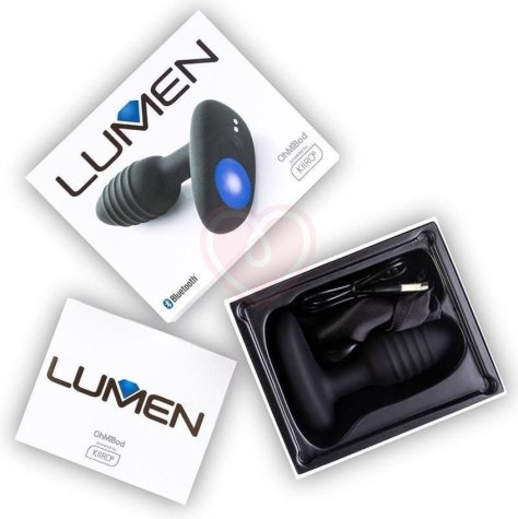 Анальная пробка OhMiBod Kiiroo Lumen с подсветкой и управлением от приложения фото 5