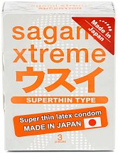 Ультратонкие презервативы Sagami Xtreme Superthin 004 3 шт