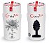 Рельефная анальная пробка с вибрацией Gvibe Gplug Twist чёрная фото 2