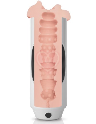 Мастурбатор-вагина с вибрацией Mega Grip Vibrating Stroker Pussy фото 6