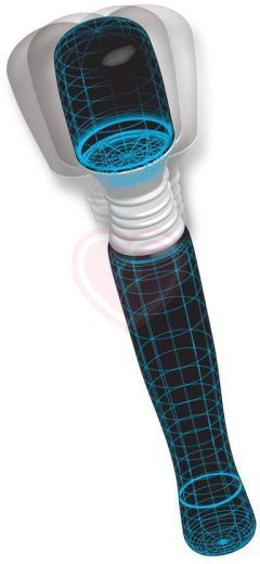 Беспроводной массажер Mini Wanachi Massager чёрный фото 2