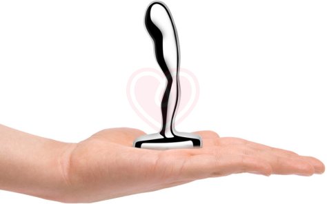 Металлический стимулятор простаты b-Vibe Stainless Steel Prostate Plug фото 7