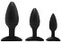 Набор анальных пробок Nexus Butt Plug Trio фото 1