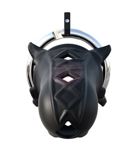 Замок верности Extreme Silicone Cock Blocker чёрный фото 6