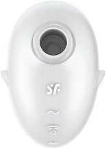 Вакуумый вибростимулятор клитора Satisfyer Cutie Ghost белый
