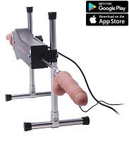 Секс-машина Lovense Sex Machine с 2 насадками и управлением от приложения
